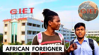 Interviews with African and Indian students in Giet college | Rajahmundry