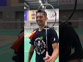 SKILL BADMINTON TINGKAT DEWA ‼️#shorts