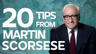 20 tips from Martin Scorsese