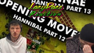Hannibal The Second Punic War Part 12&13 Road to Cannae, 216 BC (Chapter 2&3) ⚔️ - LazyDaze REACTION