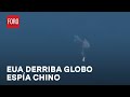 Estados Unidos derriba el globo espía chino - Las Noticias