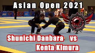 Shunichi Danbara (Chidori Jiujitsu Academy) vs Kenta Kimura (Tri force Osaka)