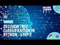 Learn Machine Learning | Decision Tree Classification in Python - Step 2