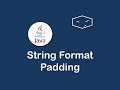 string format padding in java