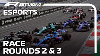 Race I F1 Sim Racing World Championship 2023/2024 I Round 2 & 3 I Jeddah & Spiel