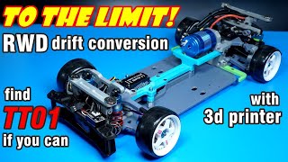 Limitless TT01 RWD drift car conversion project-part3(TT01 무한변신-3)