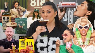 TESTING CELEBRITY FOOD BRANDS!! *Kendall, Kylie, Sean Evans, Emma Chamberlain, C