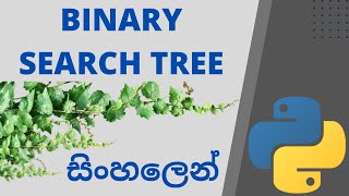 Binary Search Tree implementation using Python | Sinhala