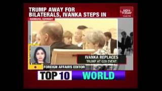 Trump Away For Bilaterals, Ivanka Takes Seat At G20