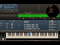 Jazz piano lick tutorial