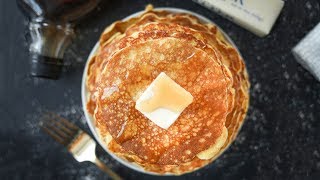 Keto Pancakes | Low Carb Coconut Flour Cream Cheese Pancakes For Keto | No Sugar Added