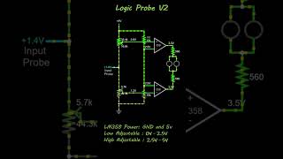 Logic Probe V2 - LM358