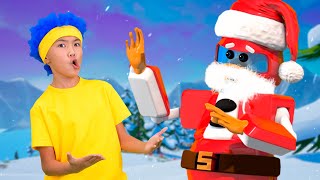 Robot Santa's Christmas Gifts With Mini DB | D Billions Kids Songs