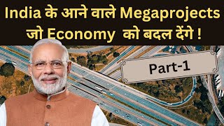 Upcoming Mega projects indian Economy bharatmala sagarmala #delhimumbaiexpressway #infrastructure