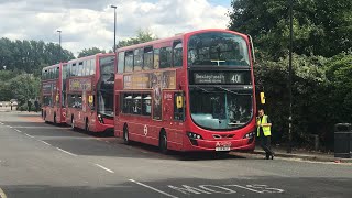 FULL ROUTE VISUAL | Route 401 Thamesmead - Bexleyheath Town Centre | DW443 (LJ11ACU)