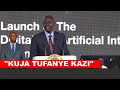 Finally Ruto forgives Gachagua, says he is ready to work with him. Listen what he said in Machakos!🔥