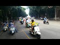 vespa raduno internazionale 2018 roma arrivo