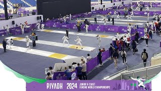 2024 FIE Junior \u0026 Cadet Fencing World Championships start in Riyadh, KSA.