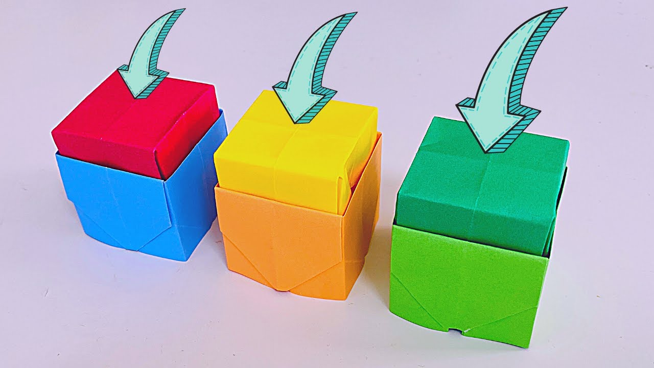 How To Make An Origami Button Youtube