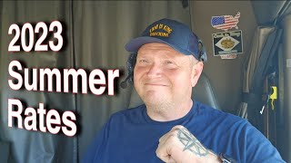 Trucking Freight Rates at the BOTTOM! American Owner Operator Talks Real Numbers