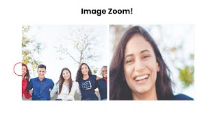 Image Zoom with HTML CSS & Javascript | HTML CSS Javascript Image Zoom @raselcoder