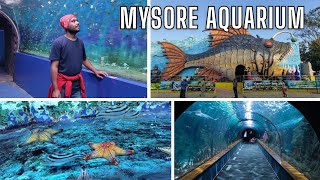 Mysore Aquarium | Mysore Aqua world | Mysore Aquarium tunnel | #odiavlog