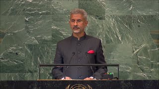 🇮🇳 India   Minister for External Affairs Addresses United Nations General Debate English ｜ #UNGA