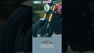 The Triumph Speed 400 Has Such Great Suspension!