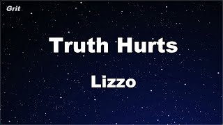 Karaoke♬ Truth Hurts - Lizzo 【No Guide Melody】 Instrumental