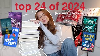 my top 24 books of 2024 📚❤️ (& a few i didn't love) | bookmas day 8