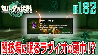 僻地の闘技場に眠るラヴィオの頭巾！？【ゼルダの伝説 ティアーズオブザキングダム】史上最高の傑作ゲームの続編 TotK TearsOfTheKingdom #182