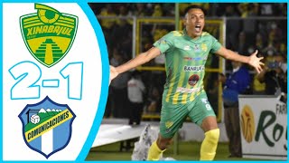 Xinabajul vs Comunicaciones 2-1 GOLES y RESUMEN | Clausura J12