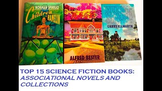 SCIENCE FICTION TOP 15 Associational Books #sciencefictionbooks #booktube #bookrecommendations  #sf