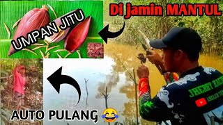 Nekat Mancing UDANG pas banjir pake umpan JITU || Tetangga AUTO IRI Liat