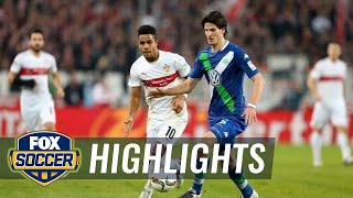 VfB Stuttgart vs. VfL Wolfsburg | 2015–16 Bundesliga Highlights