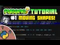 Moving Shapes in Pygame! | Python Game Development Tutorial #1