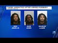 3 arrested after armed robbery on newtown road in virginia beach