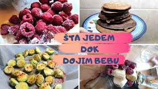 ŠTA JEDEM U TOKU DANA DOK DOJIM BEBU | WHAT I EAT IN A DAY WHILE BREASTFEEDING