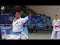 junior kata male final s. okumura japan vs i. lÓpez tomÁs spain world karate federation