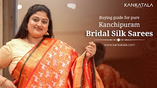 Heavy Brocade Bridal Silk Sarees | Latest \u0026 Exclusive Kanchipuram Silk Sarees from Kankatala