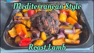 Mediterranean Style Slow Roasted Lamb