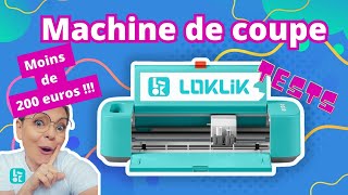 Loklik machine de coupe à moins de 200 euros?!?!?