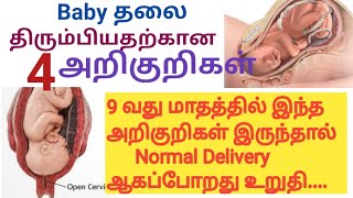 #Normaldeliverysymptomsintamil#labor sign#சுகப்பிரசவம் ஆவதற்கான அறிகுறிகள்#Babyheaddownpositiontamil