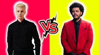 Justin Bieber Vs The Weeknd Transformation ★ Who's Better?