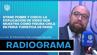 Stand pobre y chico: La explicación de video que muestra a Chile en feria turística de París