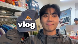 [VLOG.03] 주말에도 열심히 돌아다니기 ! 가을옷 촬영 후 아이폰15 구매와 성수동 빈티지샵 방문 등운동과 태닝!