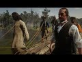 Lasso Attached Fights at Hanging Bridge Red Dead Redemption 2