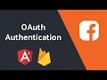 OAuth with Angular and Firebase Tutorial