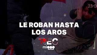 LE ROBAN HASTA LOS AROS - ROBAN DELANTE DE UN NENE - #REC