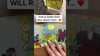 THIS IS WHEN THEY WILL REACH OUT... ☎️ TAROT READING
